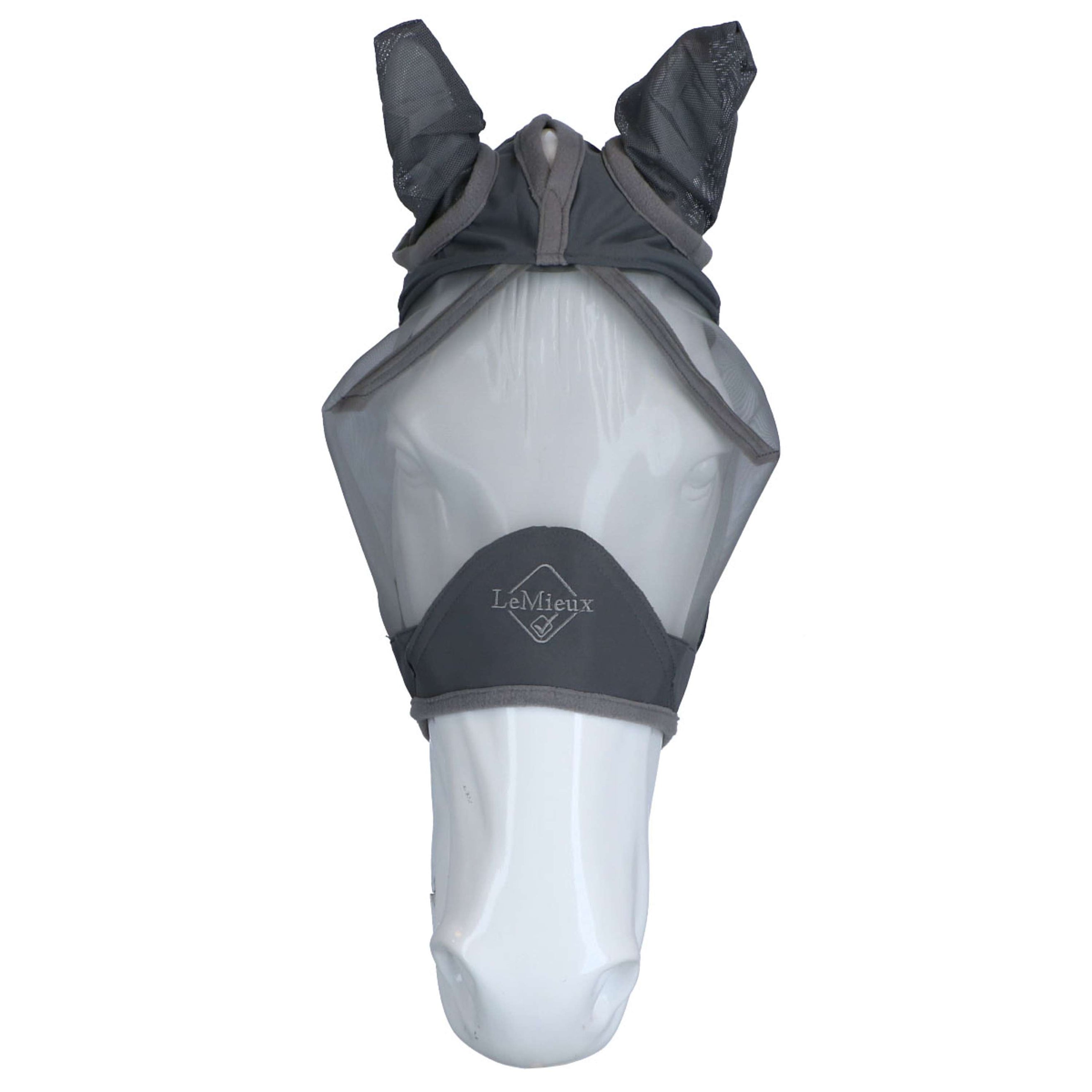 LeMieux Fliegenmaske ArmourShield Pro Half Grau LeMieux Fliegenmaske ArmourShield Pro Half Grau