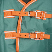 Weatherbeeta Winterdecke Comfitec Tyro Combo Neck Medium 220g Green/Burnt Orange/White