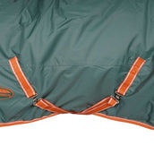 Weatherbeeta Winterdecke Comfitec Tyro Combo Neck Lite 50g Plus Green/Burnt Orange/White