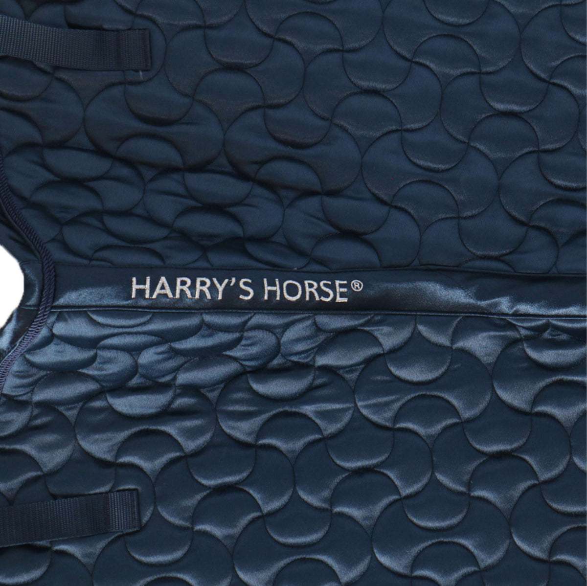 Harrys Horse Schabracke Satin WI23 Vielseitigkeit Dunkeldenim