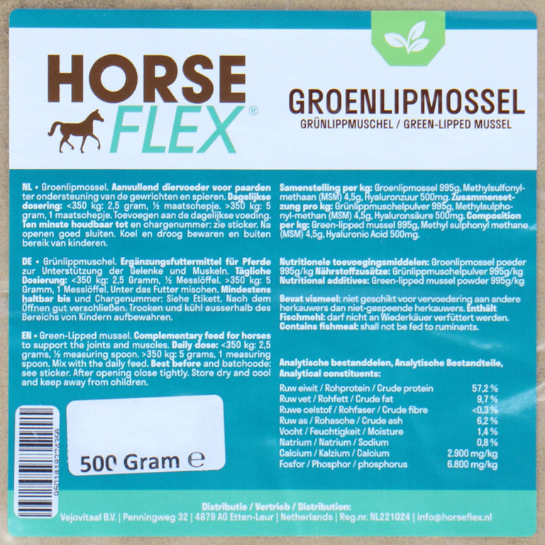 HorseFlex Grünschalmuschel Nachfüllpack
