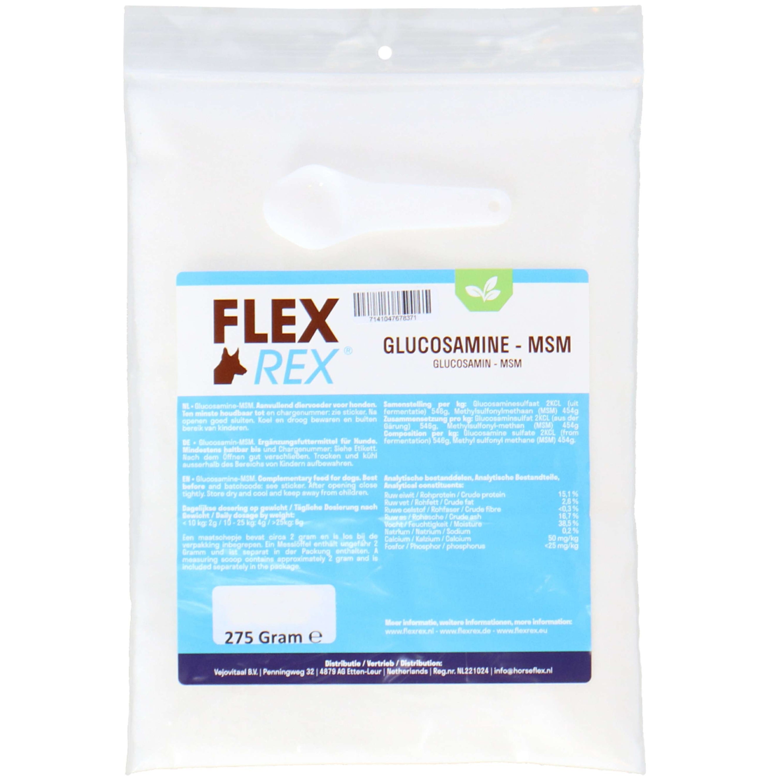 Flexrex Glucosamine-MSM Nachfüllung Flexrex Glucosamine-MSM Nachfüllung