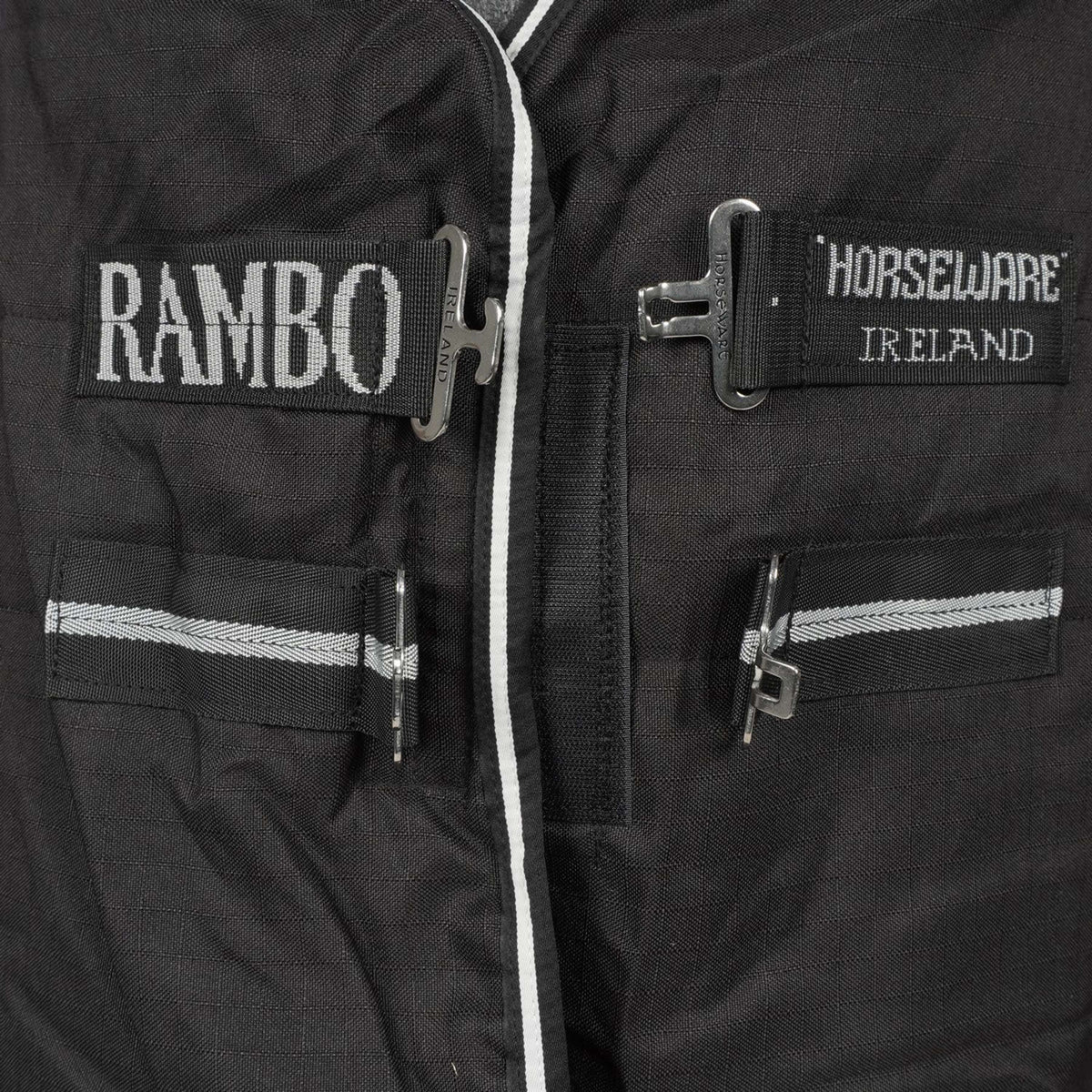 Rambo Stalldecke 100g Schwarz/Silber