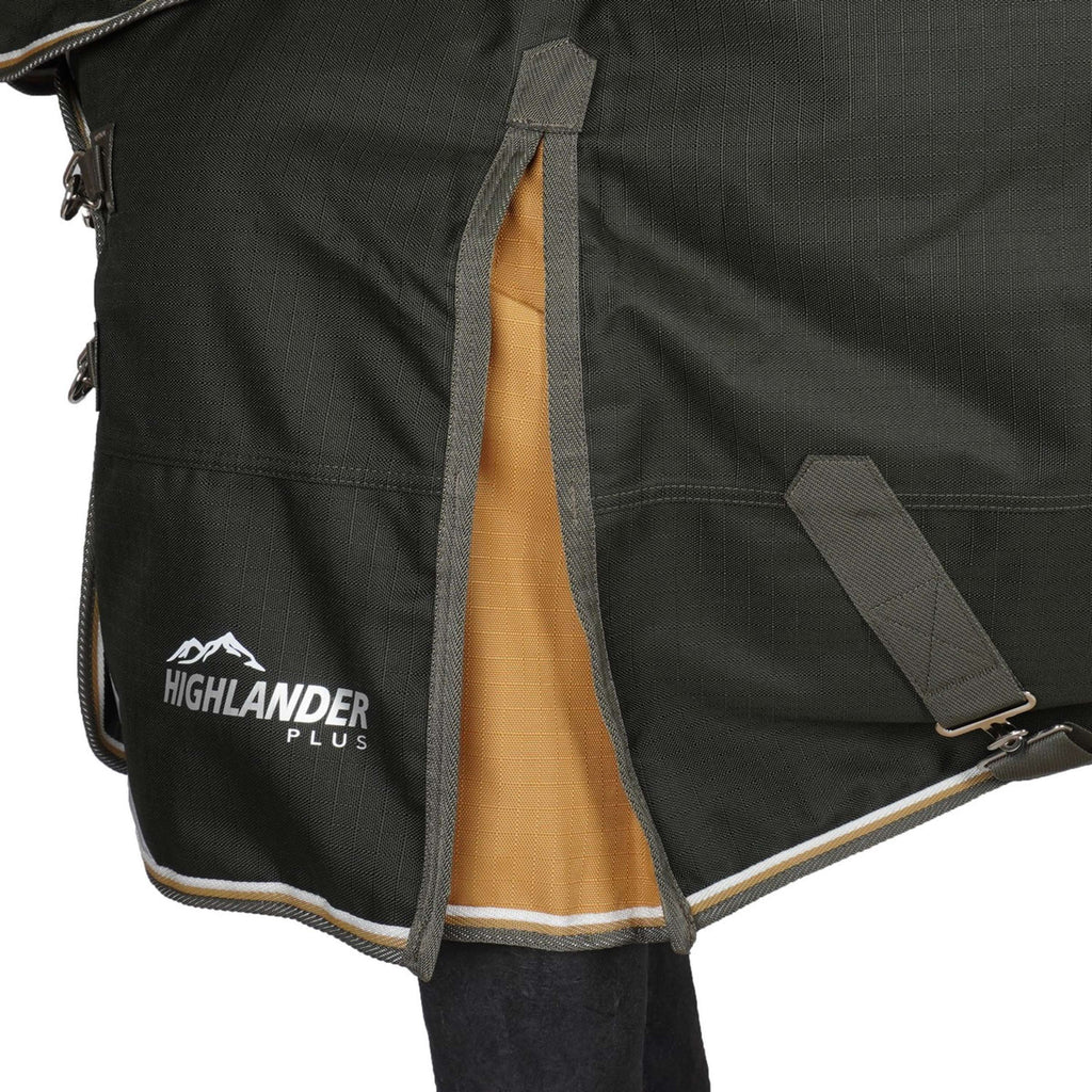 Highlander Plus by Shires Winterdecke Combo 50g Grün