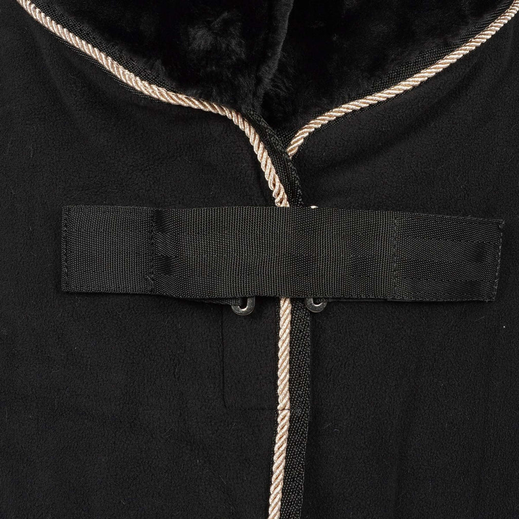 Waldhausen Fleecedecke Modern Schwarz/Roségold