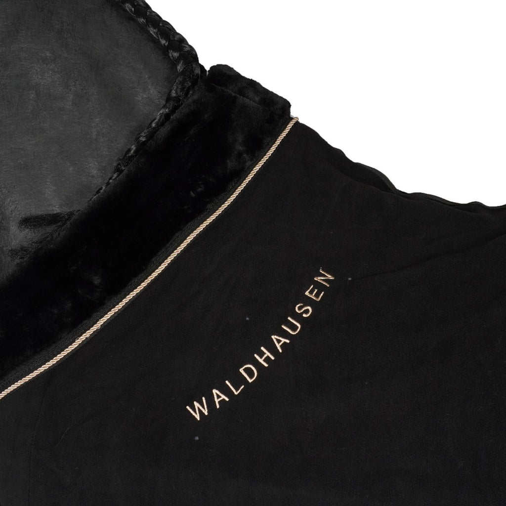 Waldhausen Fleecedecke Modern Schwarz/Roségold