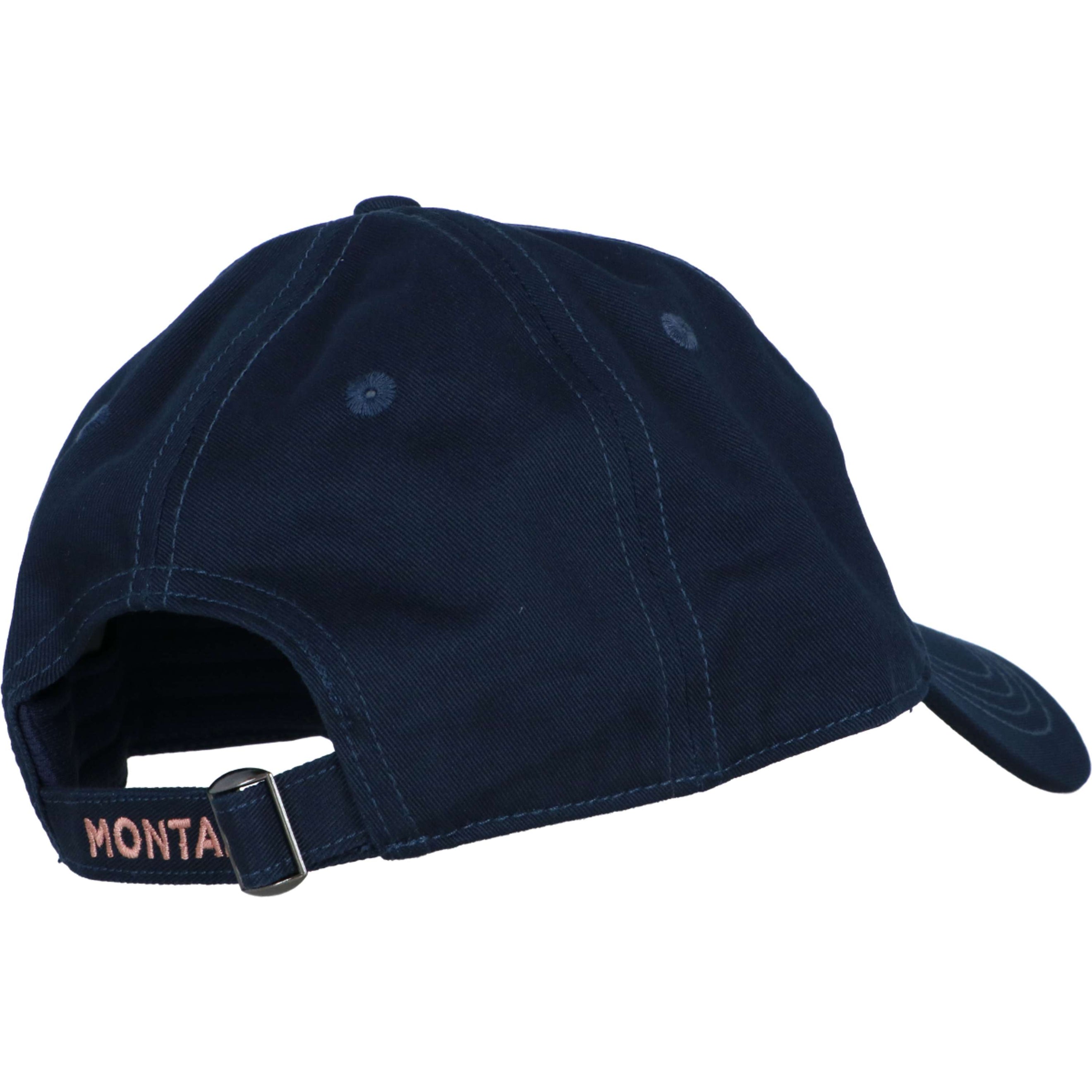 Montar Cap Crystal Beige Logo Dark Navy