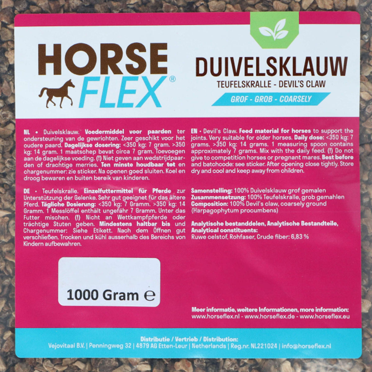 HorseFlex Teufelskralle Grob Nachfüllung