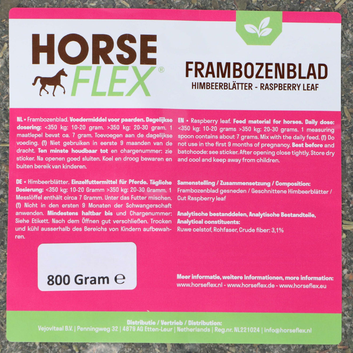 HorseFlex Himbeerblätter Nachfüllung