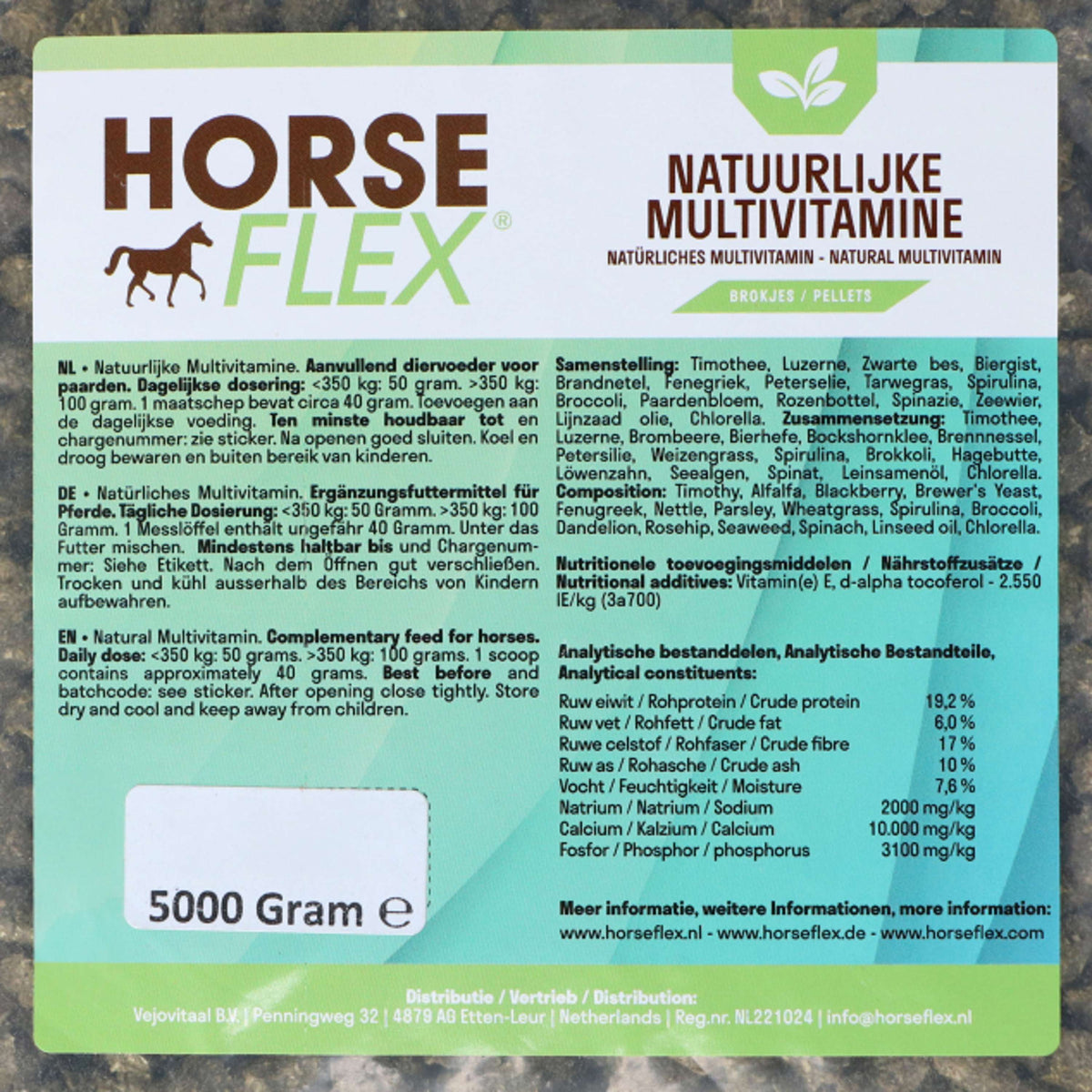 Horseflex Natürliches Multivitamin Nachfüllung