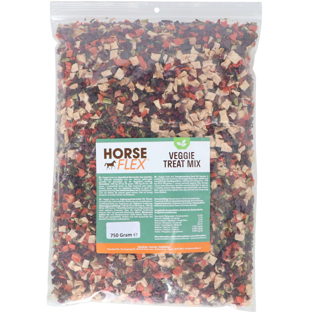 HorseFlex Vegetarische Leckerli-Mischung Nachfüllung