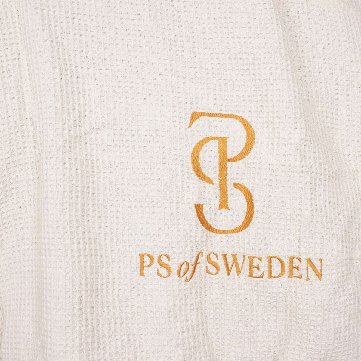 PS of Sweden Decke Cotton Waffle Altweiß