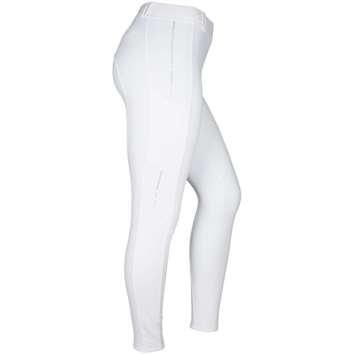 Schockemöhle Reitleggings New Pocket Knie Grip Optical White