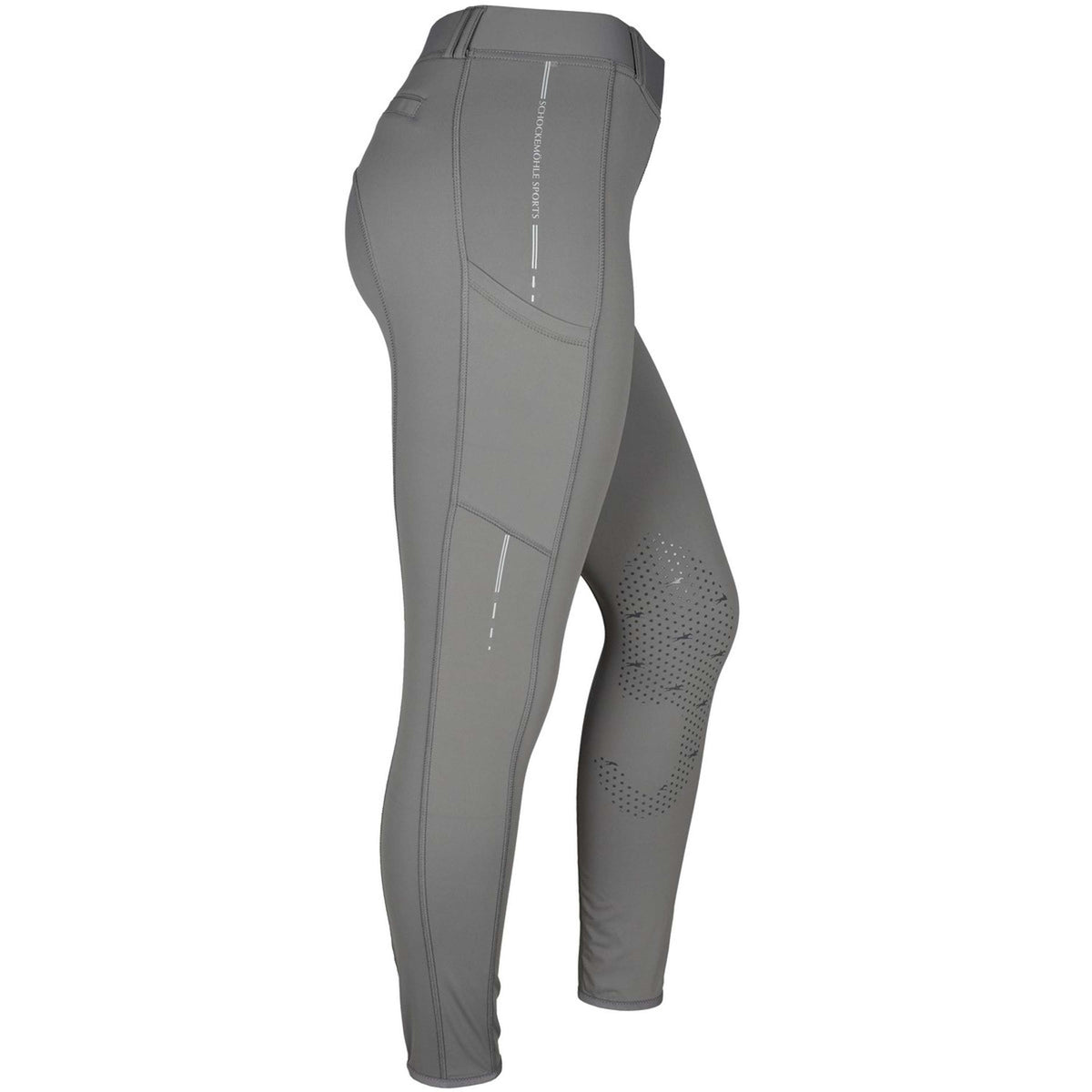 Schockemöhle Reitleggings New Pocket Knie Grip Slate Grey