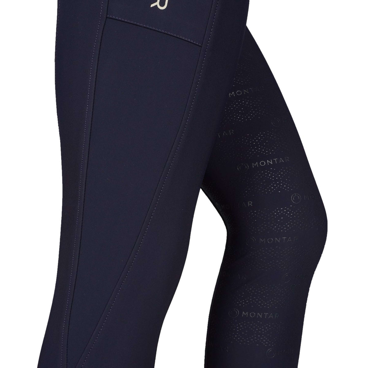 Montar Reitleggings MoMacy Highwaist Full Grip Dark Navy