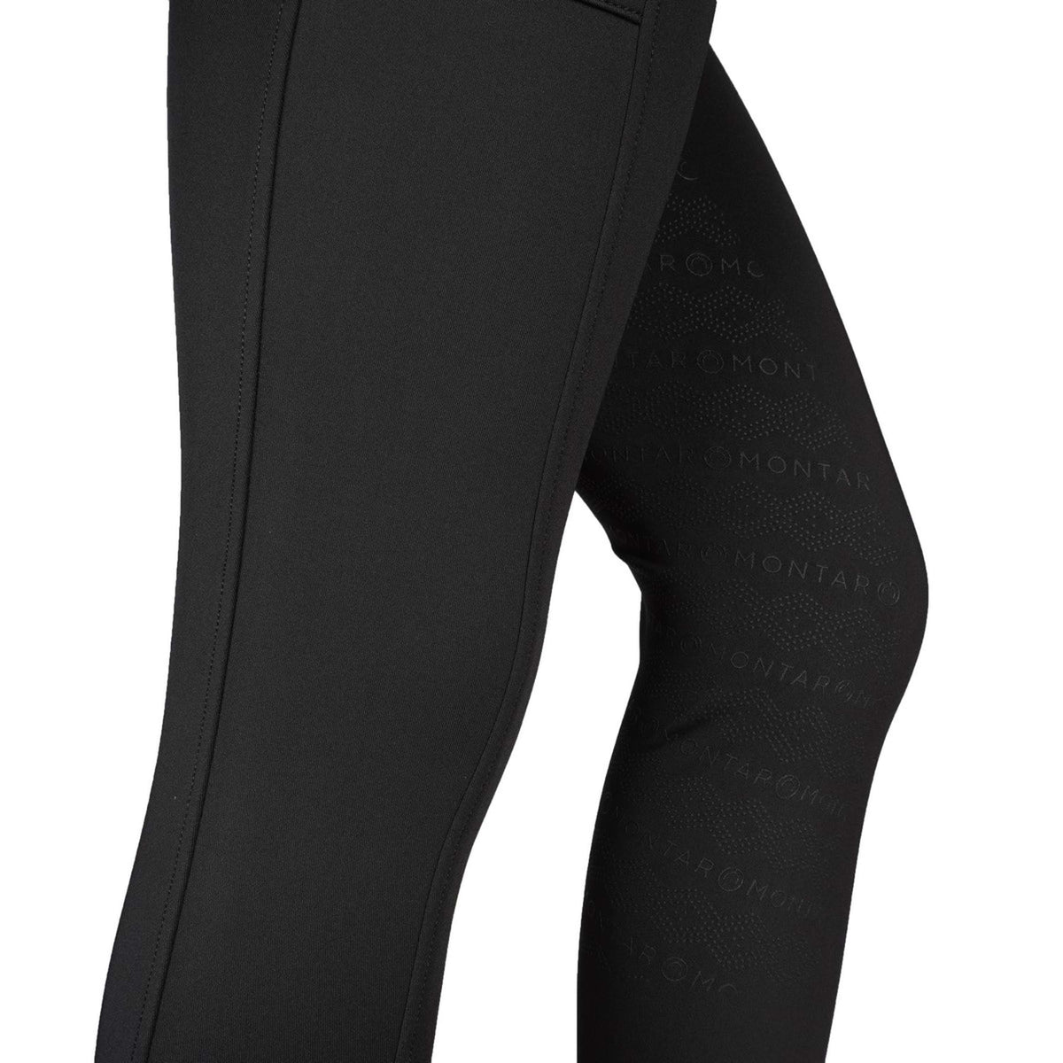 Montar Reitleggings MoMellani Viv Full Grip Schwarz