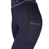 Montar Reitleggings MoMellani Viv Full Grip Dark Navy