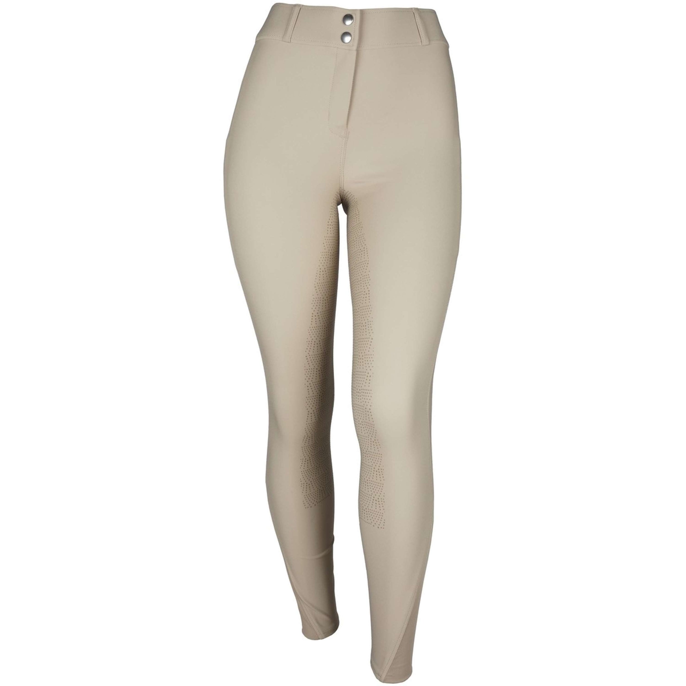 Rebel Reithose Highwaist Thigh Pocket Full Grip Beige