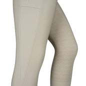 Rebel Reithose Highwaist Thigh Pocket Full Grip Beige