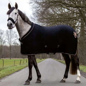 HKM Abschwitzdecke Rosegold Glamour Schwarz/Roségold