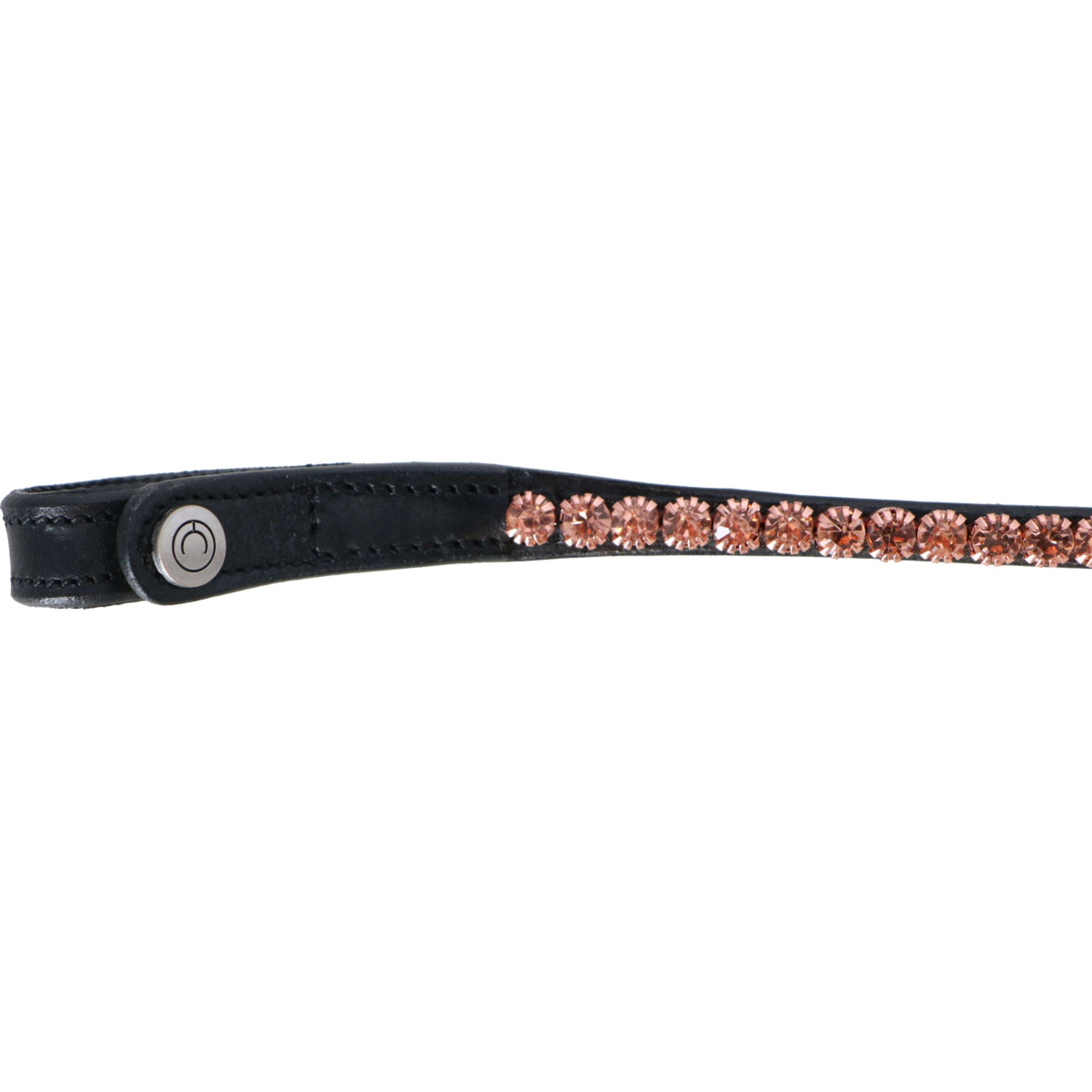 Montar Stirnriemen Fair Rosegold Crystals Schwarz Montar Stirnriemen Fair Rosegold Crystals Schwarz