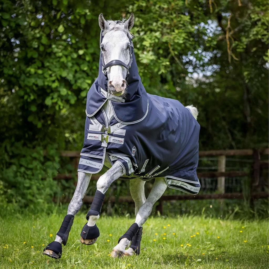LeMieux Decke Arika Storm-Tek Turnout 100g Navy