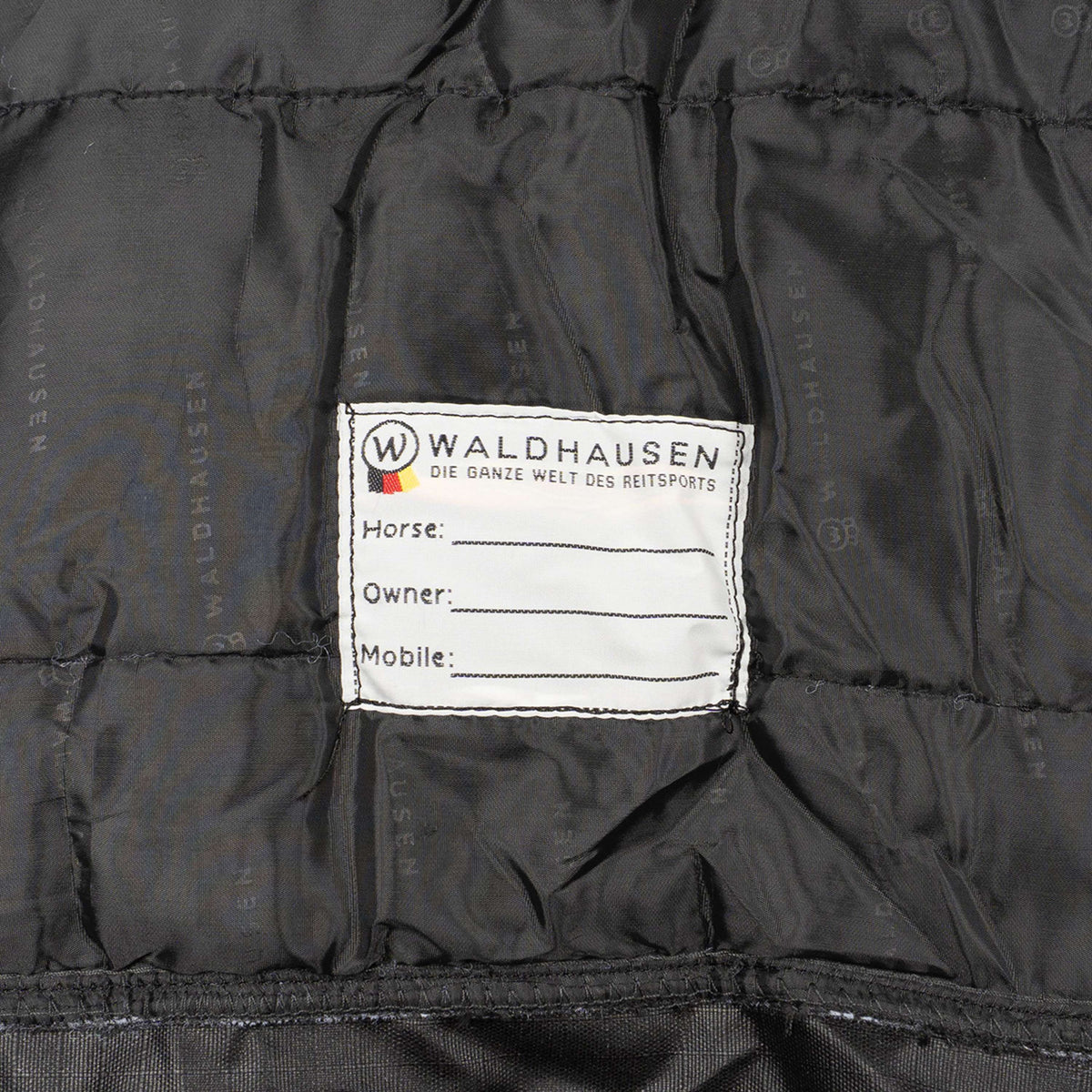 Waldhausen Winterdecke Nordic 100g Schwarz