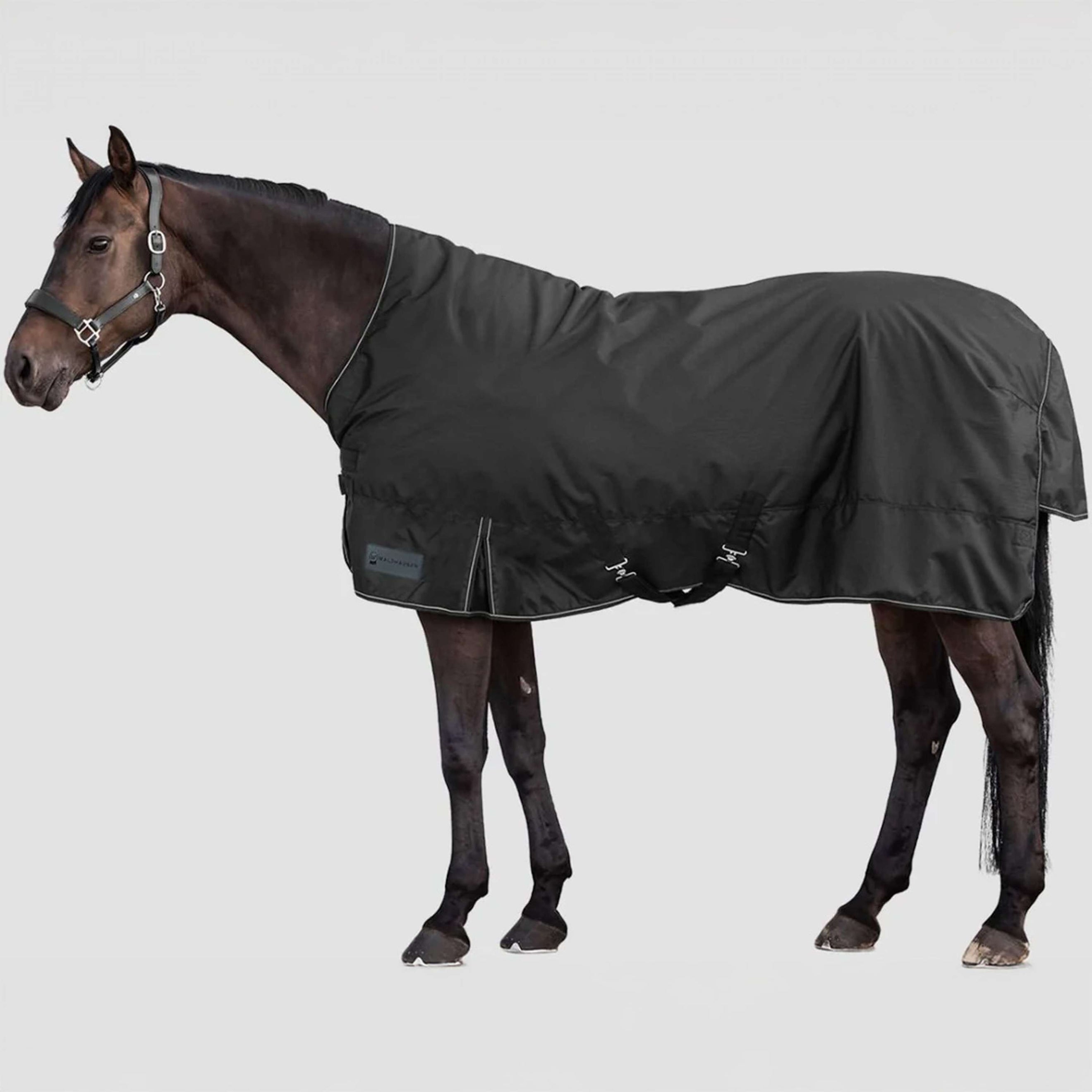 Waldhausen Outdoordecke Nordic High Neck 200g Schwarz