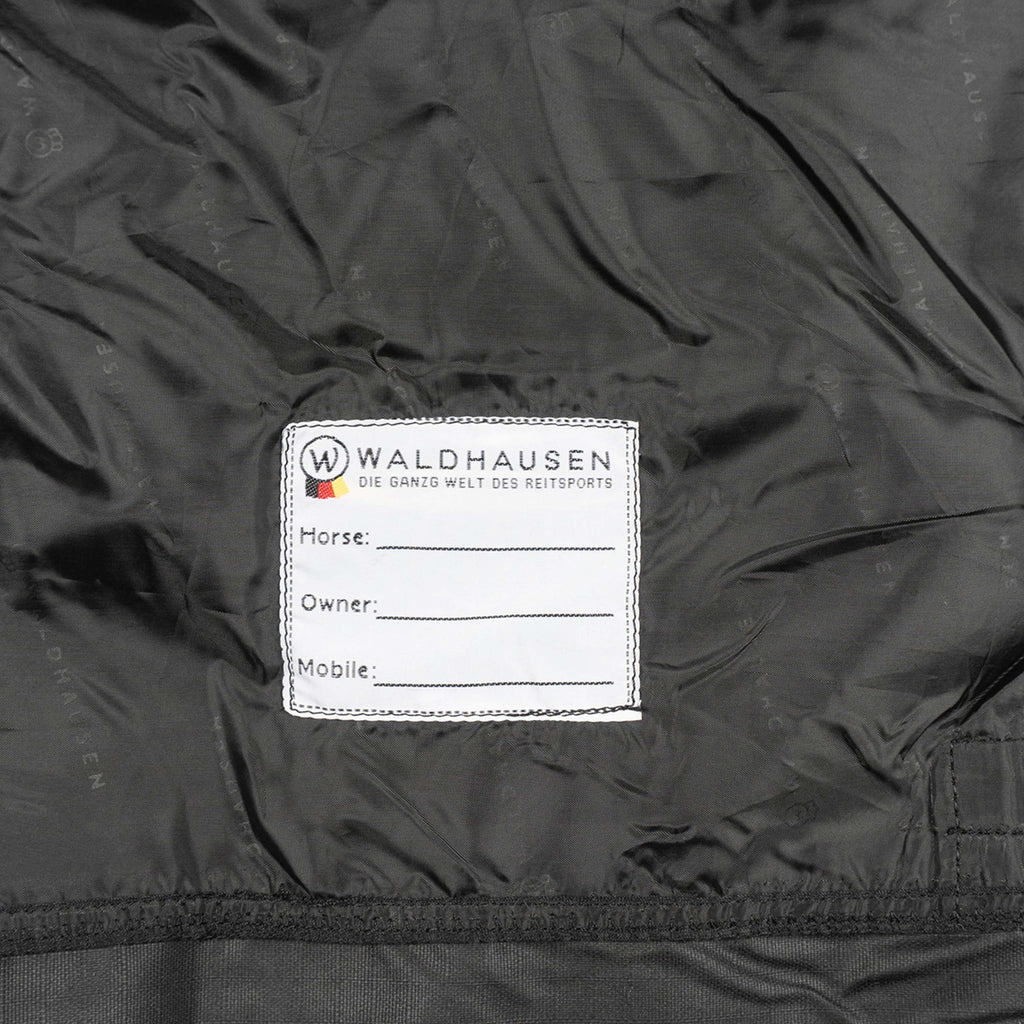 Waldhausen Outdoordecke Nordic High Neck Light 0g Schwarz