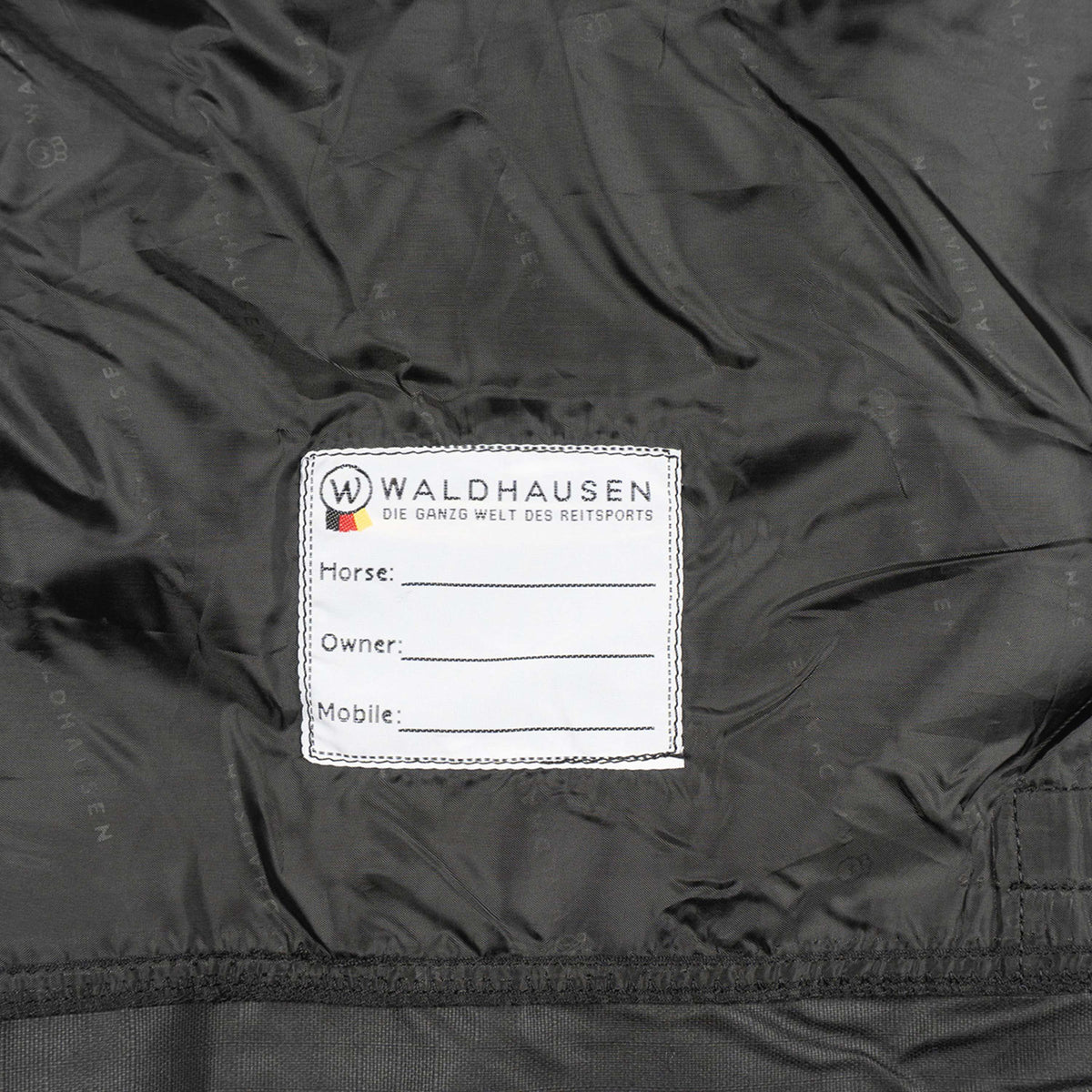 Waldhausen Outdoordecke Nordic High Neck Light 0g Schwarz