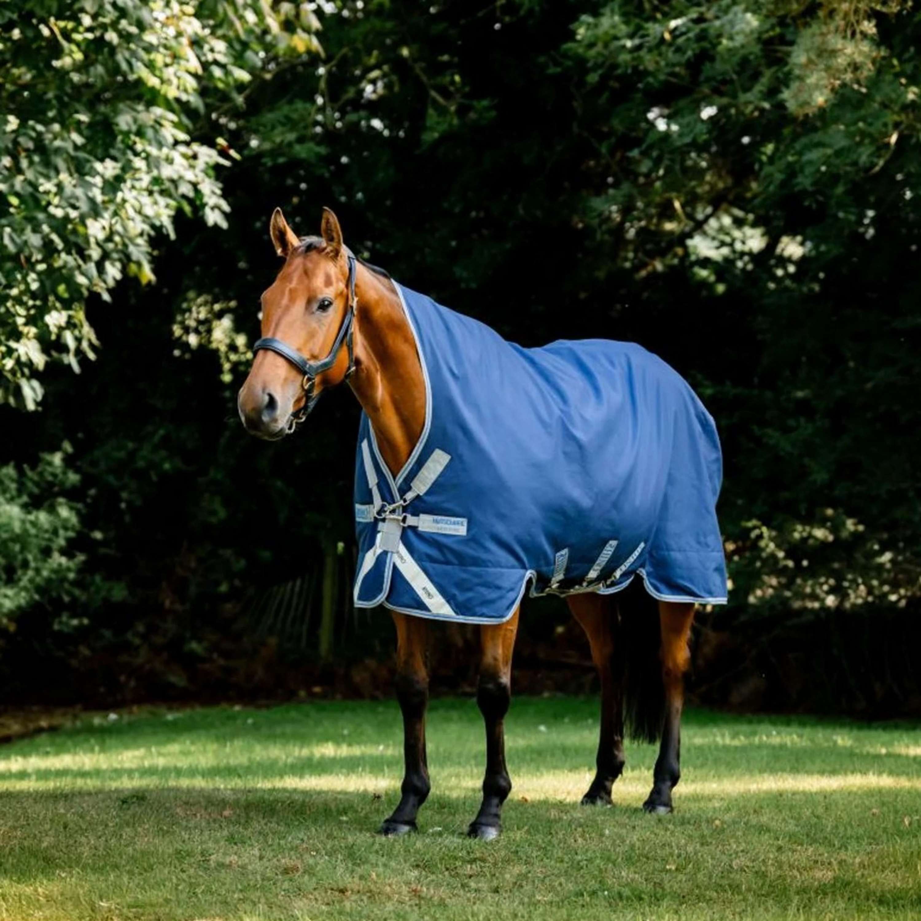Rhino Wug Turnout 100g - Navy/Titanium Grey - Do Trot In Tack Shop Rhino Wug Turnout 100g - Navy/Titanium Grey - Do Trot In Tack Shop