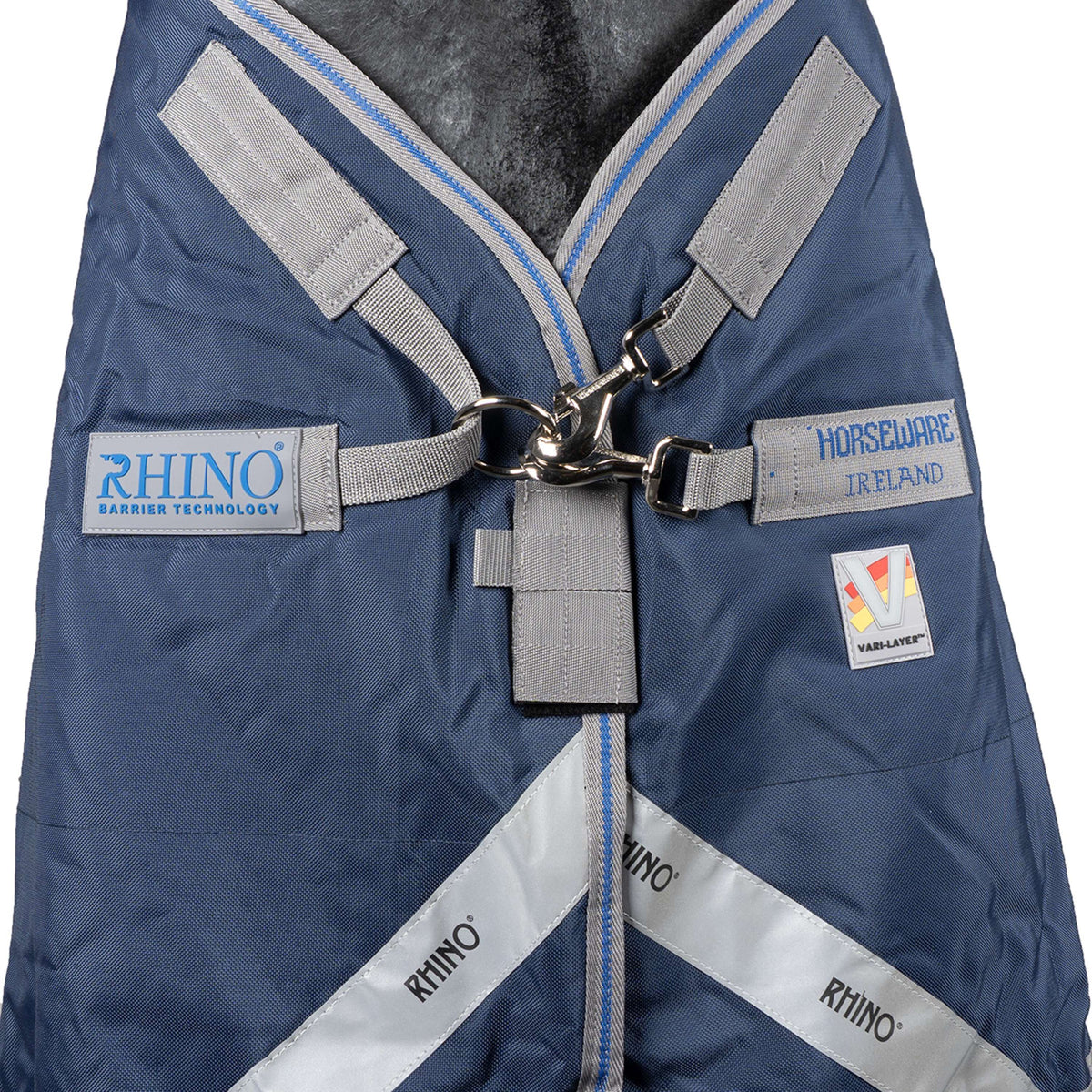 Rhino Plus Turnout Medium Varilayer 250g Navy/Titanium Grey