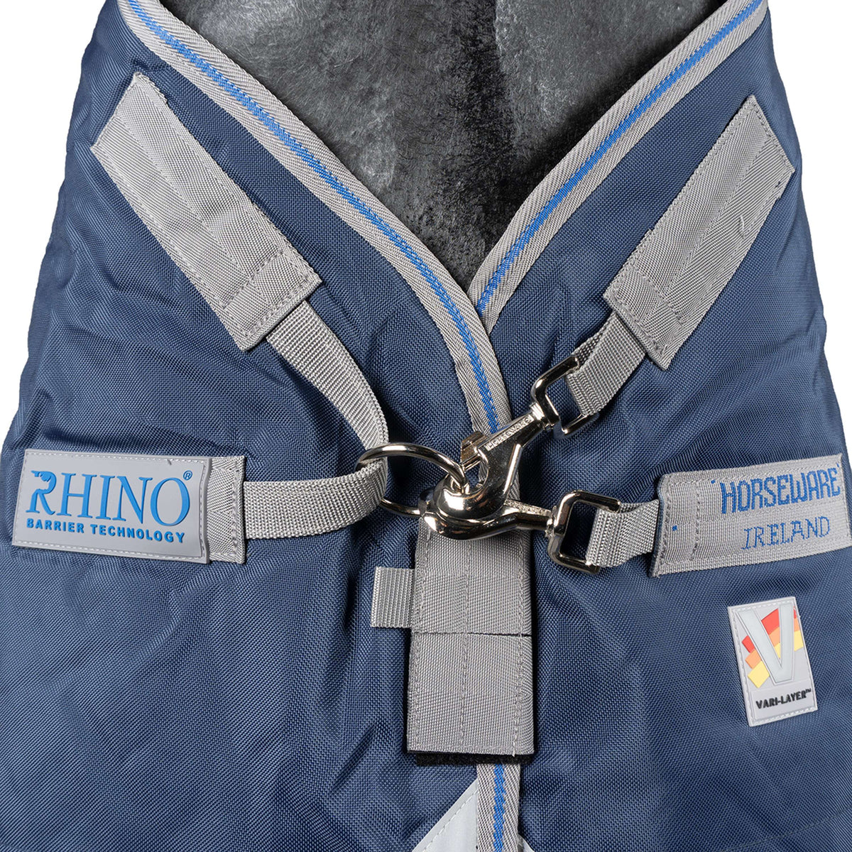 Rhino Plus Turnout Medium Varilayer 250g Navy/Titanium Grey