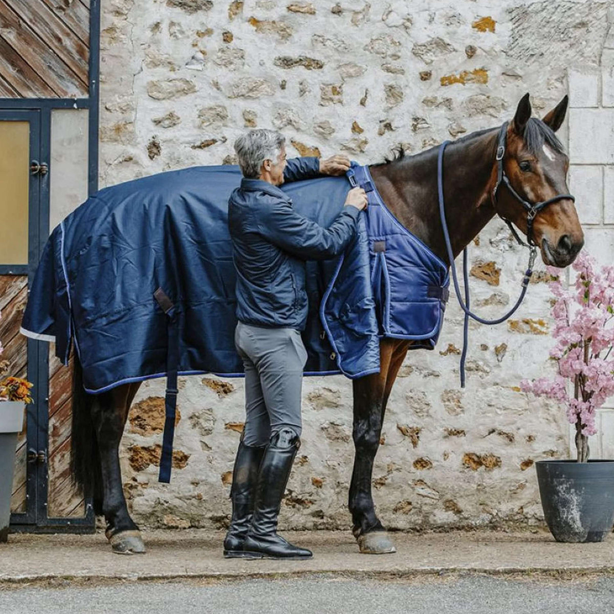 EQUITHÈME Unterdecken Classic 300g Navy