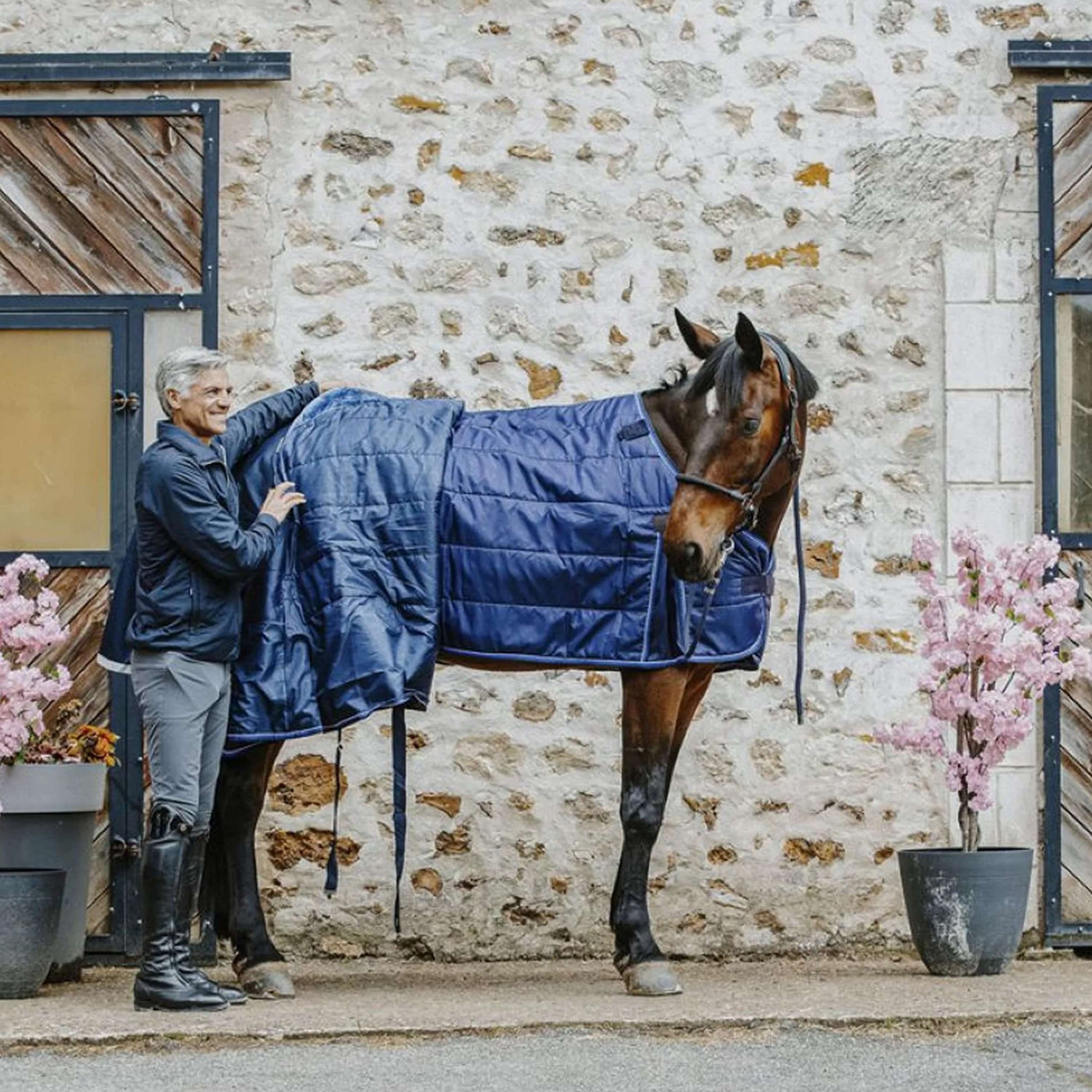 EQUITHÈME Unterdecken Classic 100g Navy