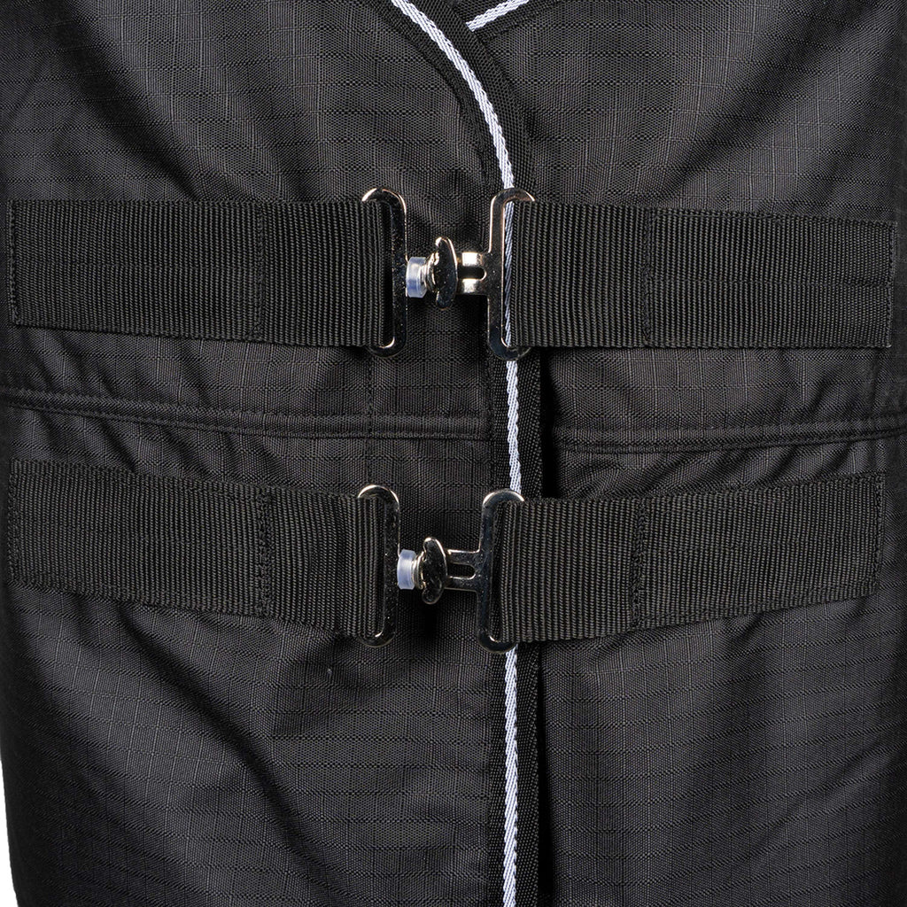 EQUITHÈME Outdoordecke Tyrex 600D Standard 300g Schwarz