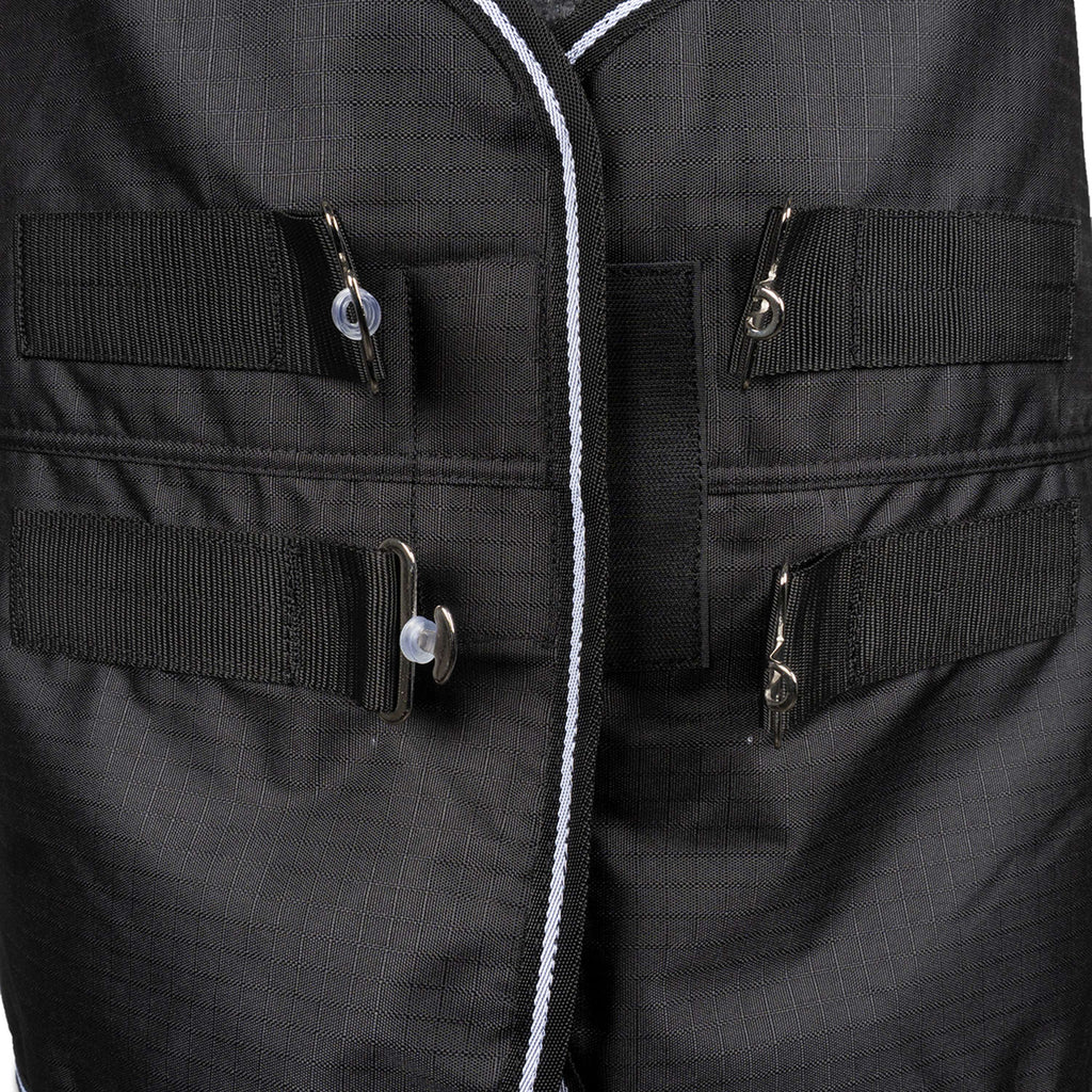 EQUITHÈME Outdoordecke Tyrex 600D Standard 300g Schwarz