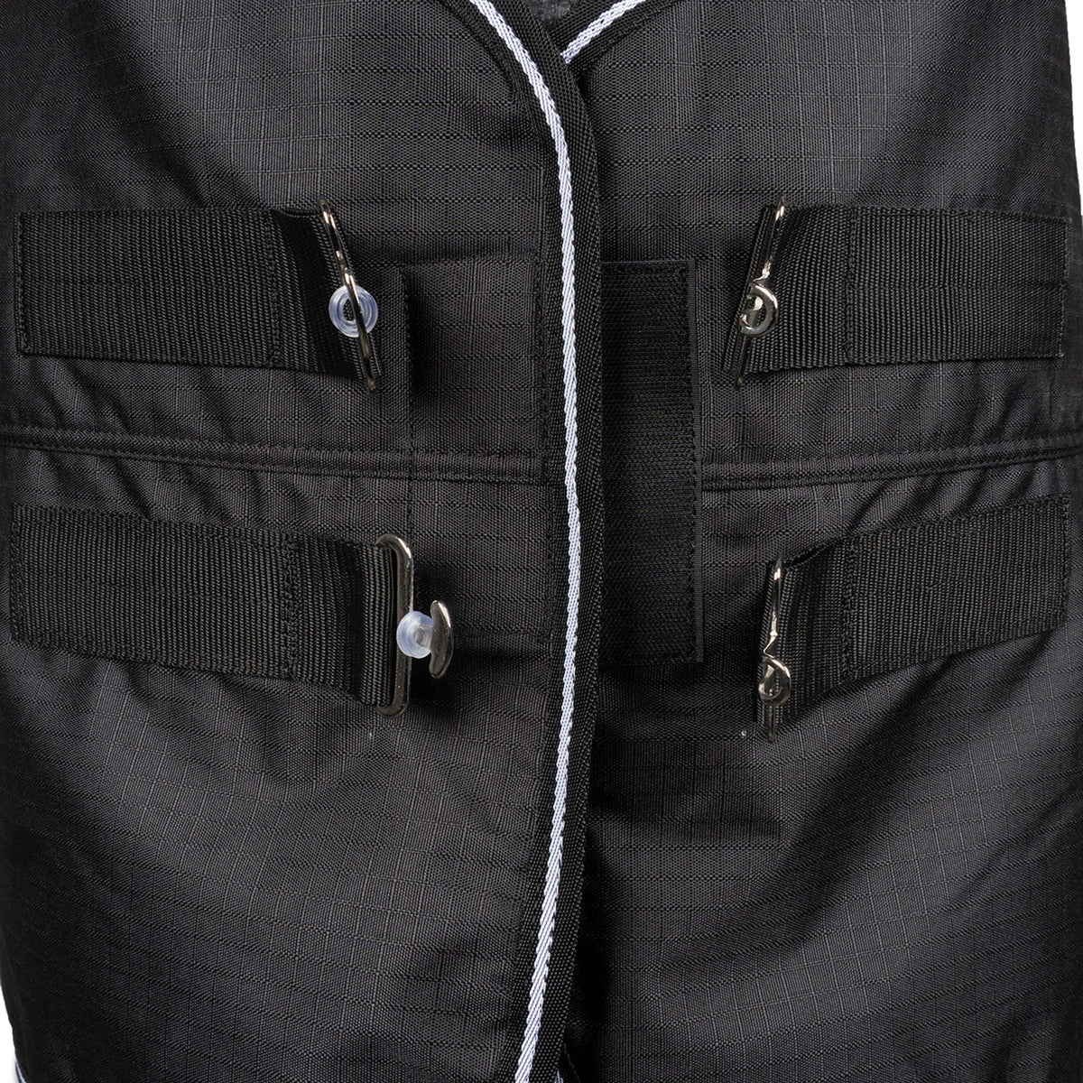 EQUITHÈME Outdoordecke Tyrex 600D Standard 150g Schwarz