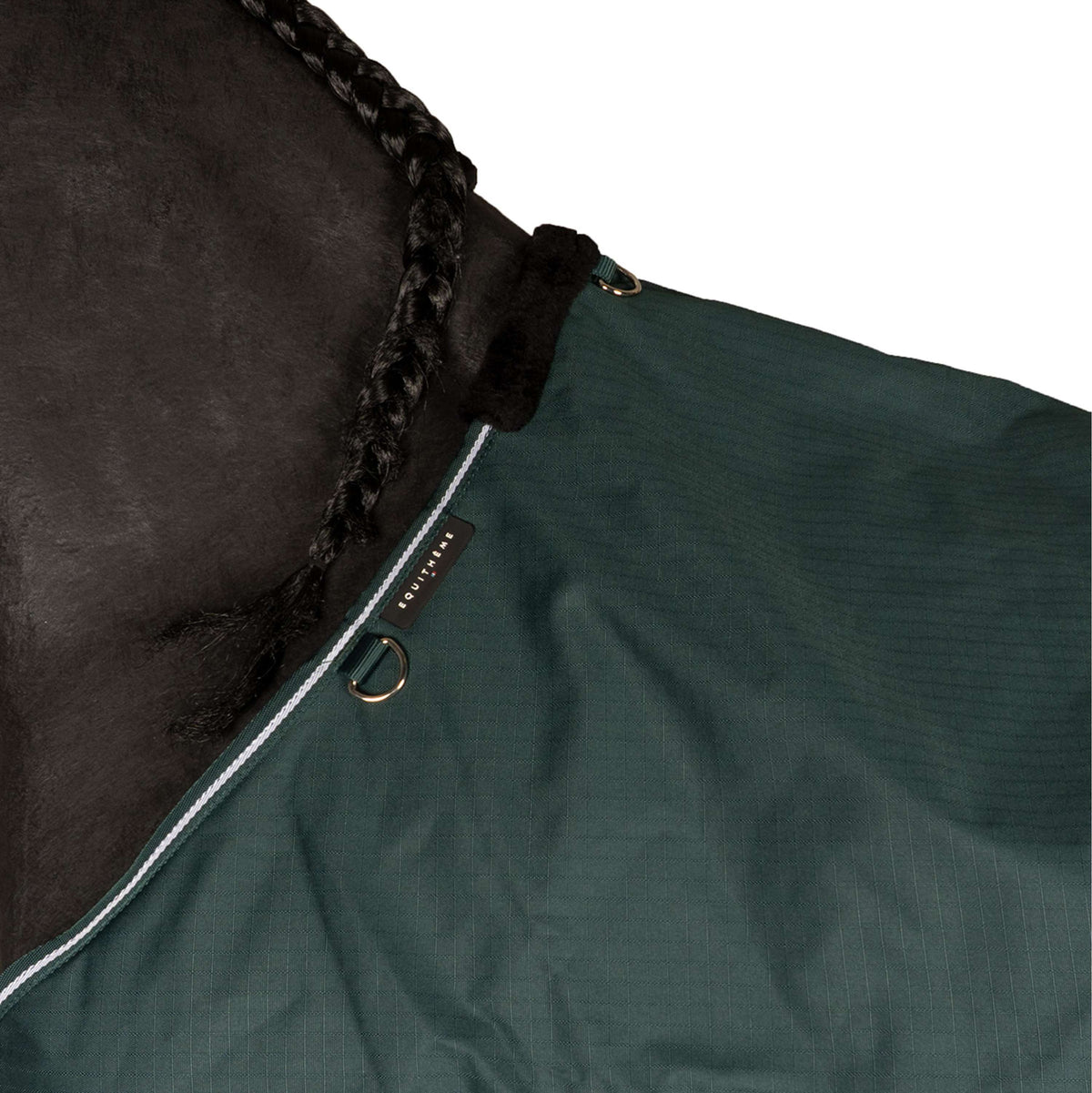 EQUITHÈME Outdoordecke Tyrex 600D Standard 300g Grün