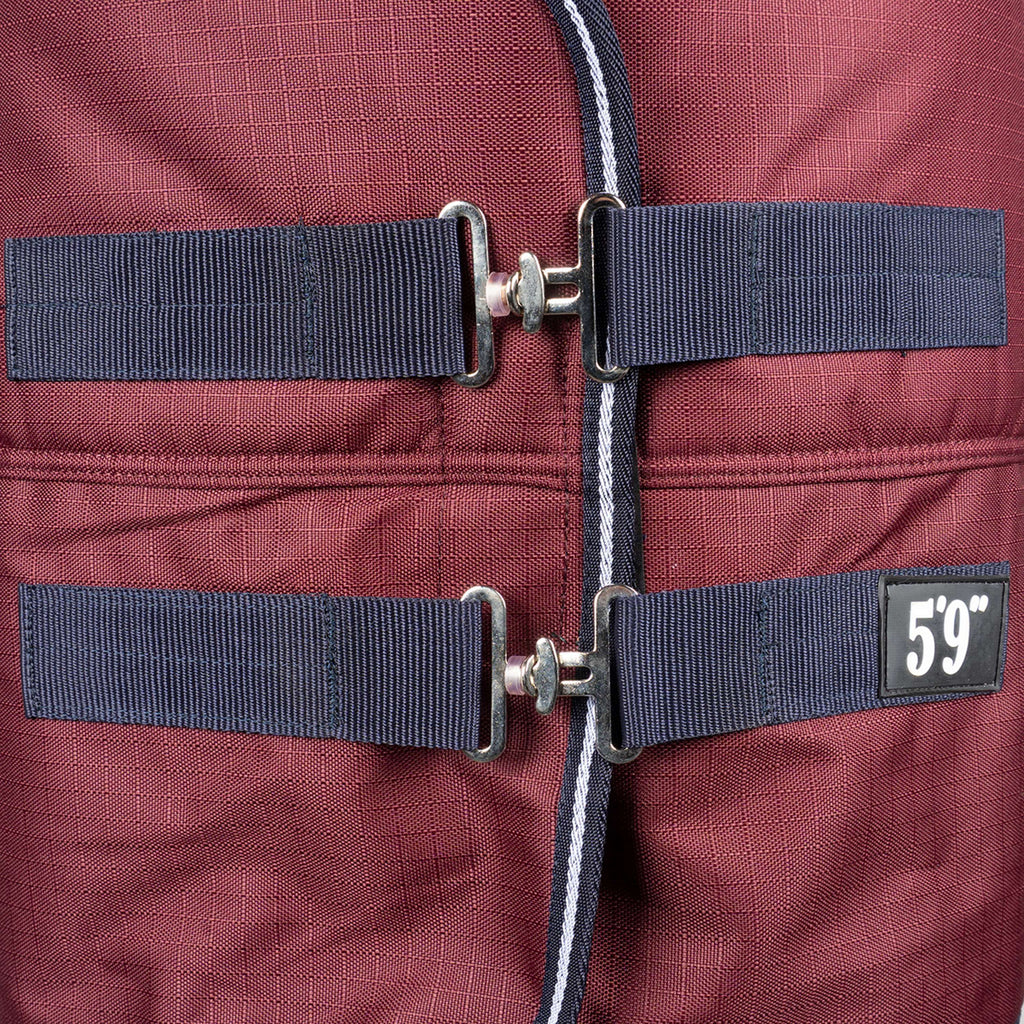 EQUITHÈME Outdoordecke Tyrex 1200D 0g Standard Burgunderrot