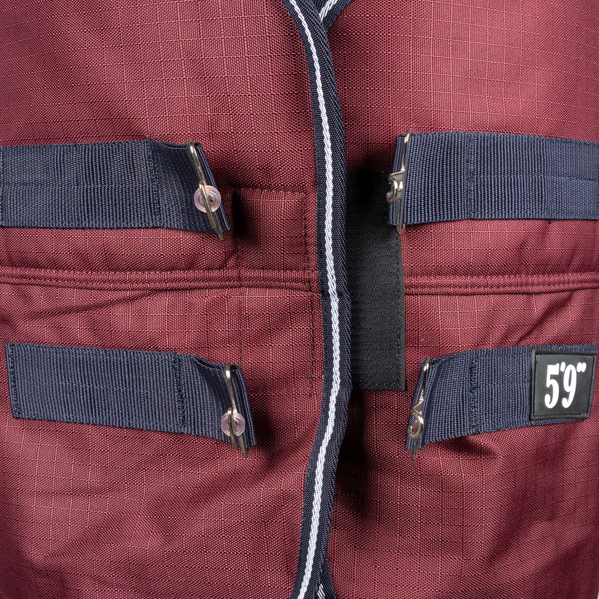 EQUITHÈME Outdoordecke Tyrex 1200D 150g Standard Burgunderrot