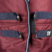 EQUITHÈME Outdoordecke Tyrex 1200D 150g Standard Burgunderrot