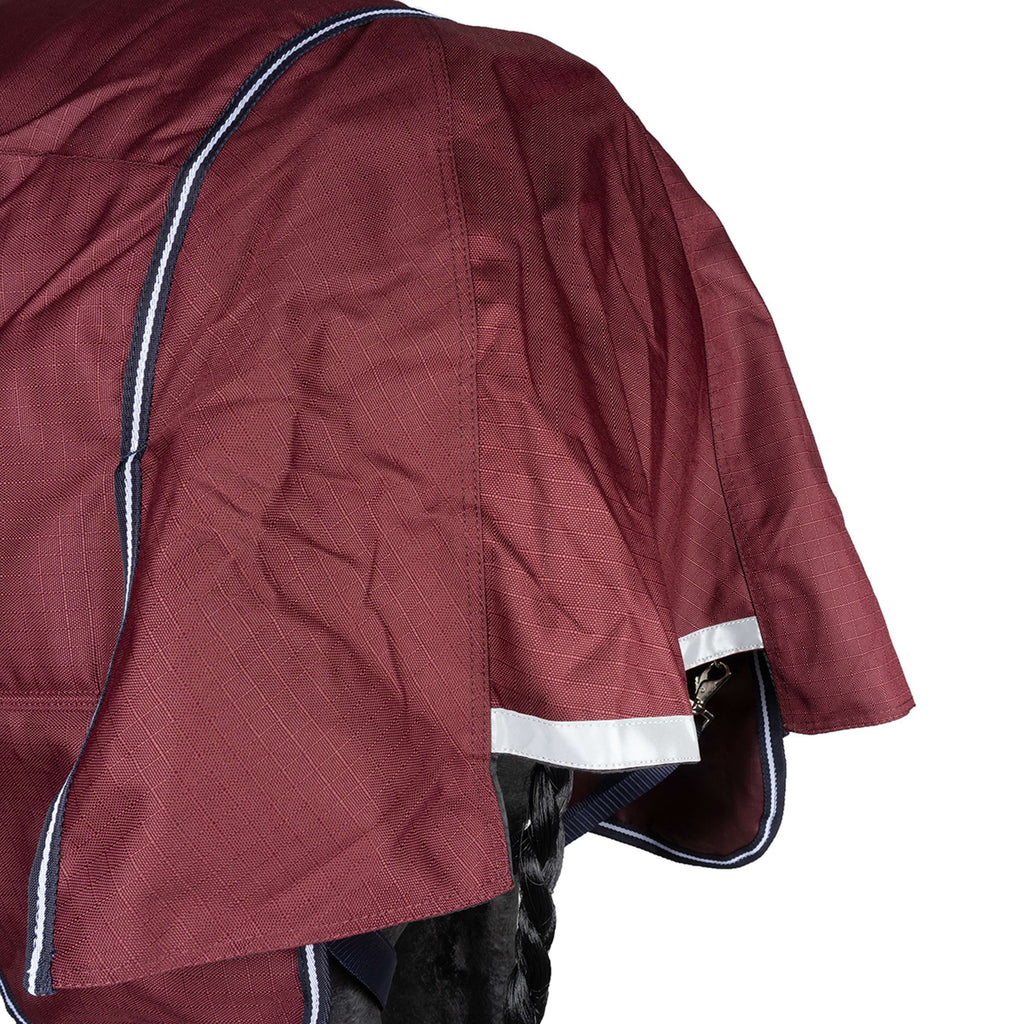 EQUITHÈME Outdoordecke Tyrex 1200D 0g Standard Burgunderrot