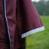 EQUITHÈME Outdoordecke Tyrex 1200D 0g High Neck Burgunderrot