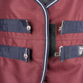 EQUITHÈME Outdoordecke Tyrex 1200D 0g High Neck Burgunderrot