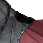 EQUITHÈME Outdoordecke Tyrex 1200D 0g High Neck Burgunderrot