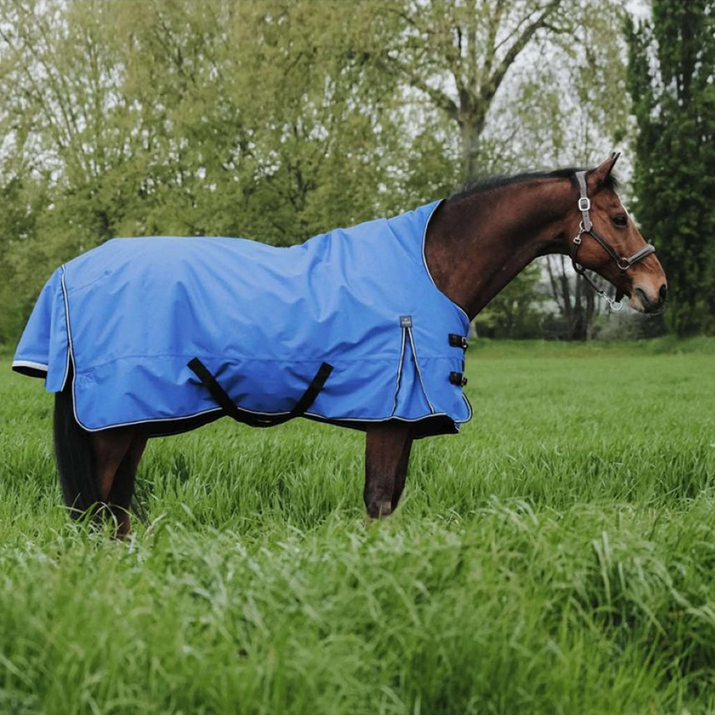 EQUITHÈME Outdoordecke Tyrex 1200D 50g Aisance High Neck Royal Blue