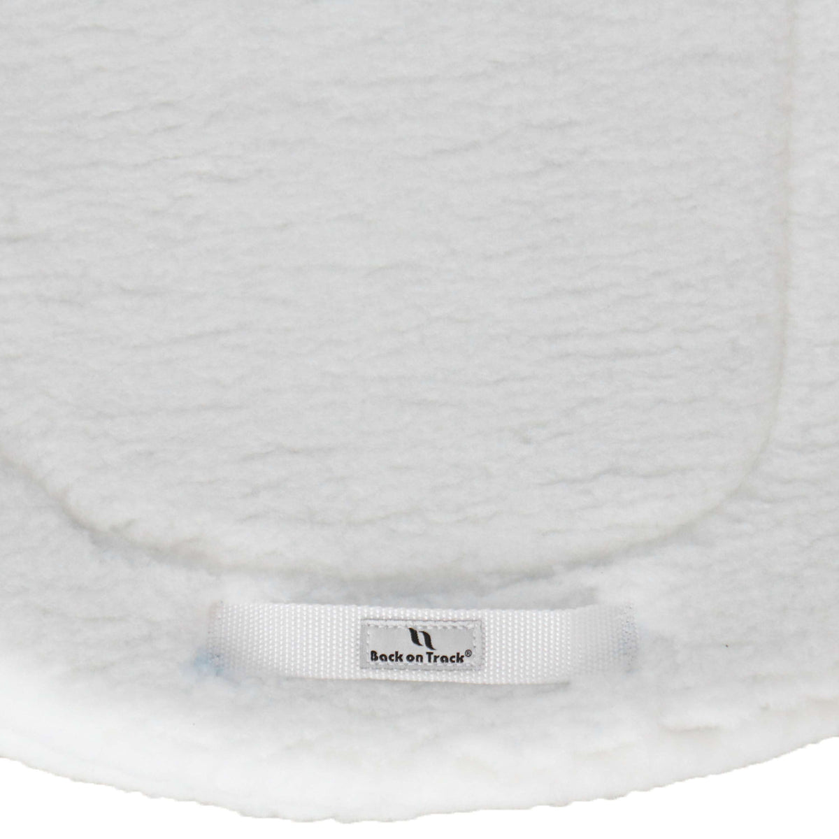 Back on Track Schabracke Teddy Dressur Weiß