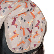 Weatherbeeta Comfitec Essential Combo Neck Medium Dachshund Print