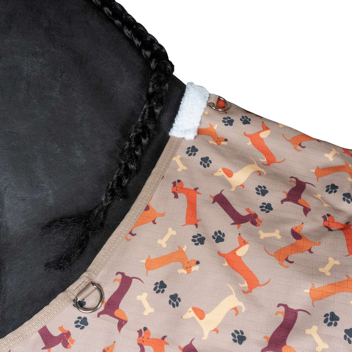 Weatherbeeta Comfitec Essential Standard Neck Lite Plus Dachshund Print